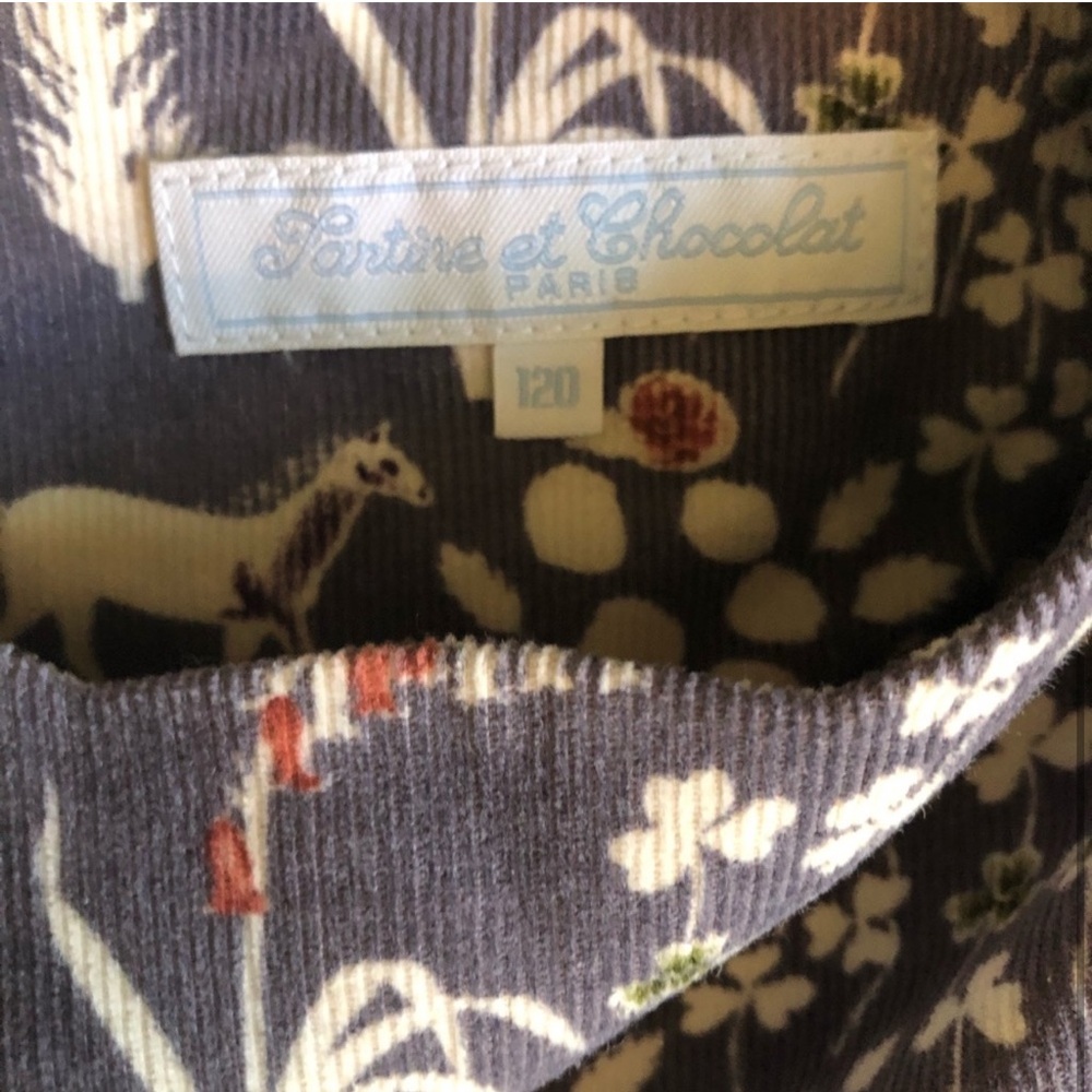 Tartine et Chocolat Corduroy Dress 6/7 - Picture 2 of 5